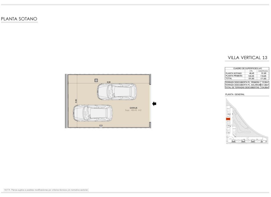 Obra nueva - Bungalow - San Juan de los Terreros - Mar De Pulpí