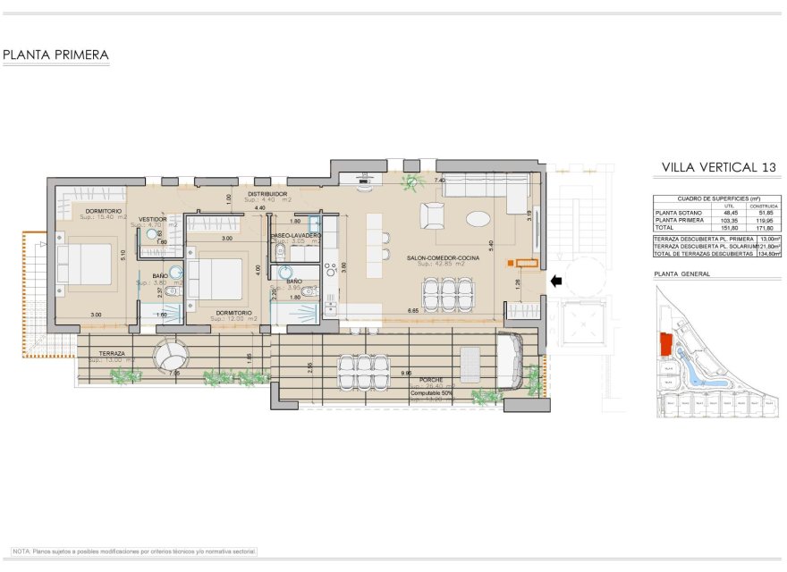 Obra nueva - Bungalow - San Juan de los Terreros - Mar De Pulpí