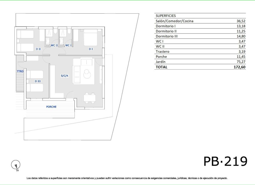 Obra nueva - Bungalow - San Miguel de Salinas - Pueblo