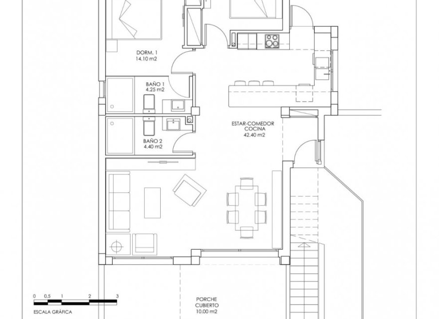Obra nueva - Bungalow - San Miguel de Salinas - VistaBella Golf
