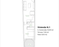 Obra nueva - Bungalow - San Pedro del Pinatar - Los Antolinos