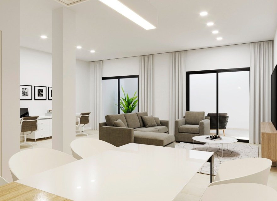 Obra nueva - Bungalow - Torrevieja - Lago jardin