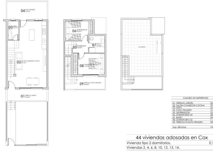 Obra nueva - Duplex - Cox - San Fernando