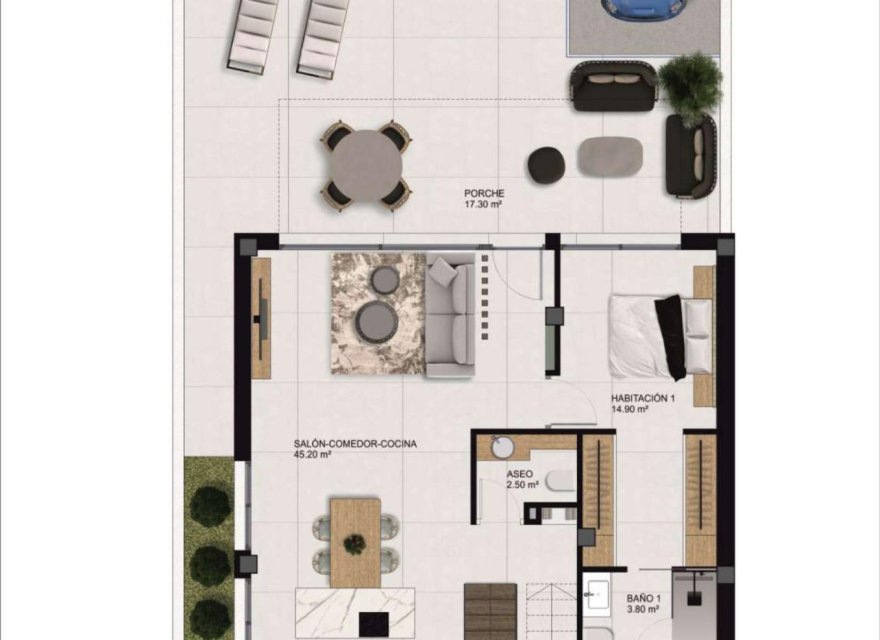 Obra nueva - Duplex - Dolores - 03150