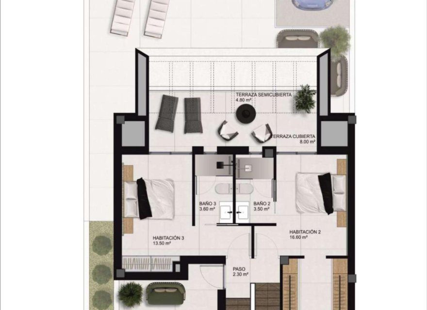 Obra nueva - Duplex - Dolores - 03150