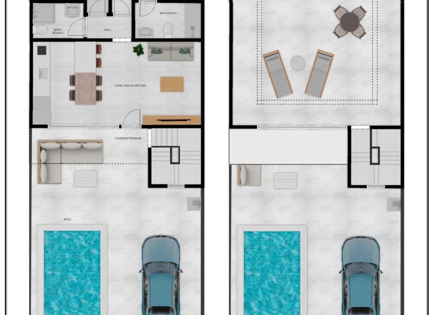 Obra nueva - Duplex - Fuente Álamo - La Pinilla