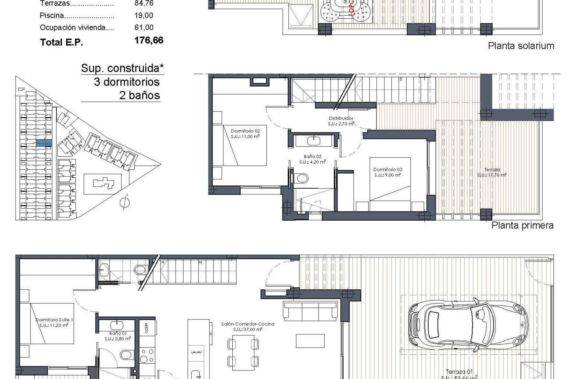 Obra nueva - Duplex - Los Alcazares - Serena Golf