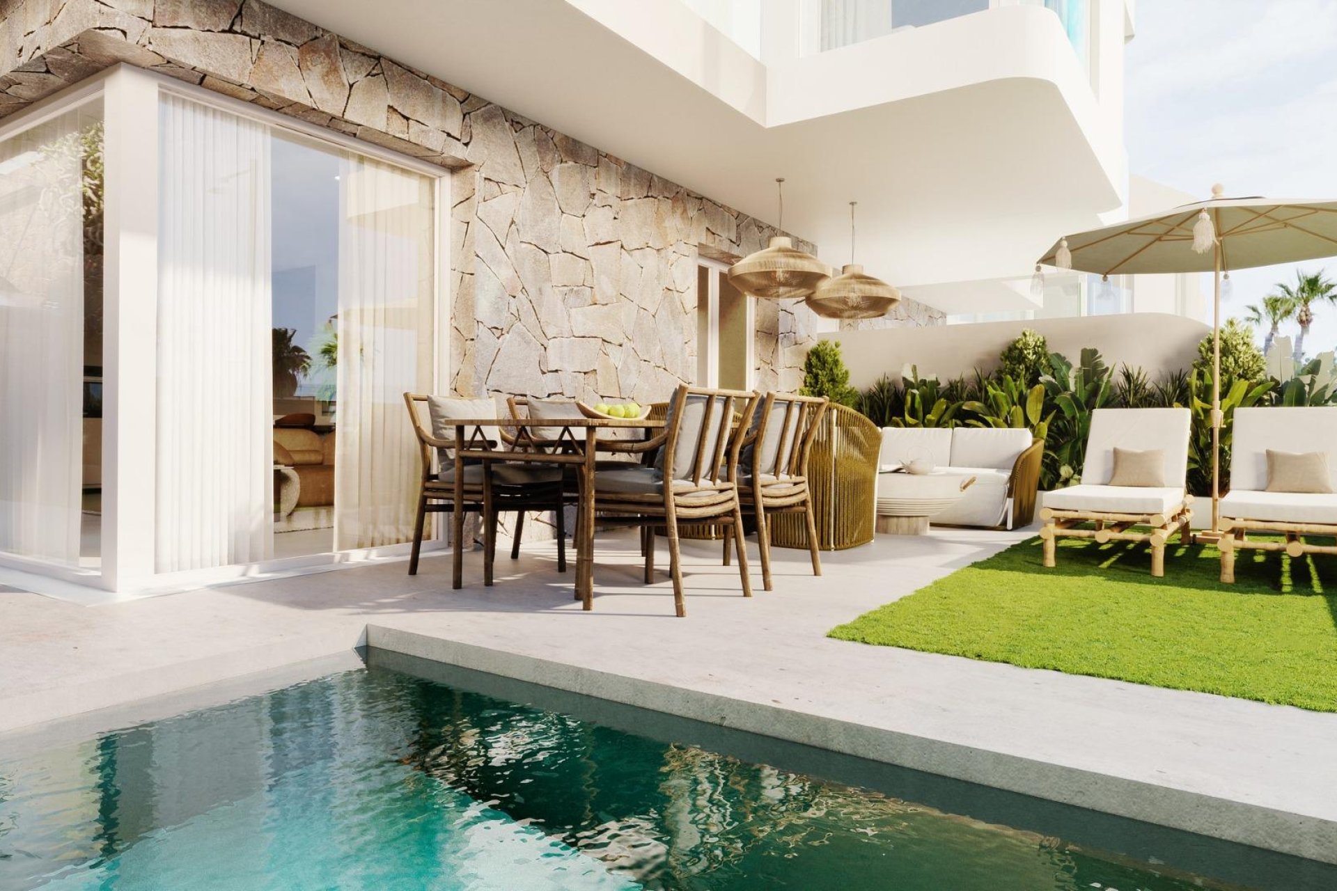 Obra nueva - Duplex - Mojacar - Playa de la Mena