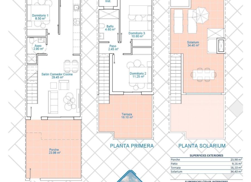 Obra nueva - Duplex - Pilar de la Horadada - Lo Monte
