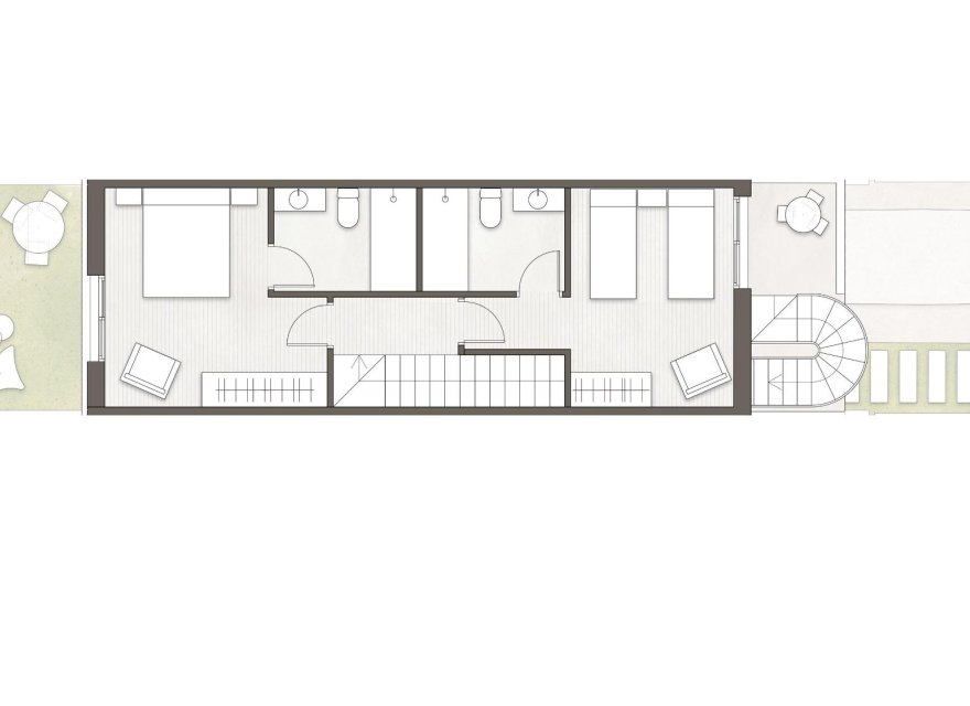 Obra nueva - Duplex - Pilar de la Horadada - pueblo