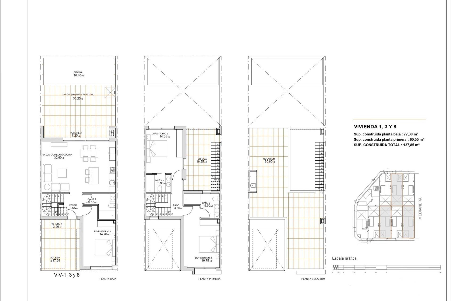 Obra nueva - Duplex - San Javier - pueblo