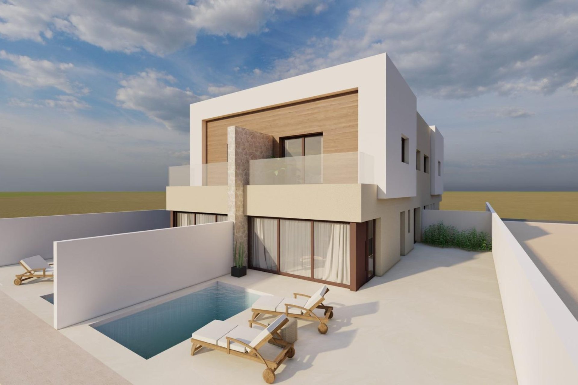 Obra nueva - Duplex - San Javier - pueblo