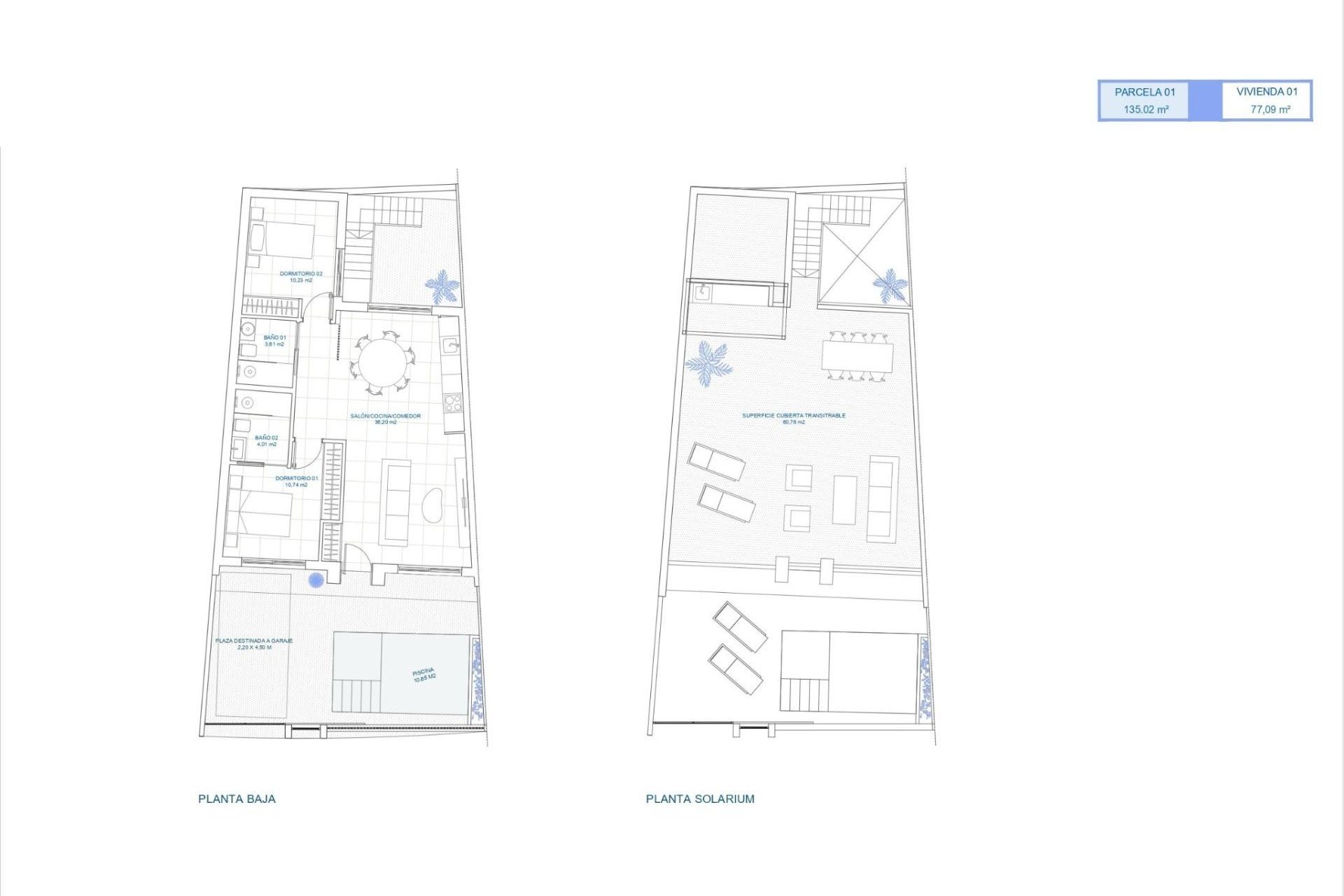 Obra nueva - Duplex - Torre Pacheco - El Alba