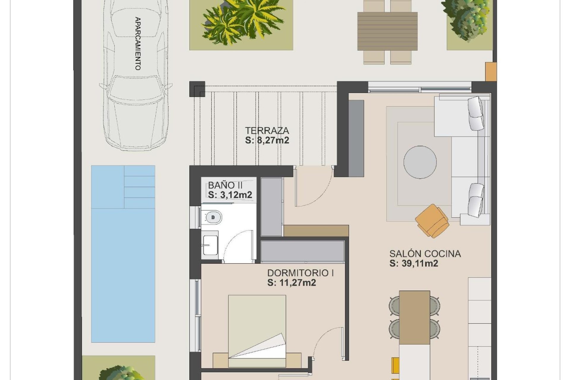 Obra nueva - Duplex - Torre Pacheco - El Alba