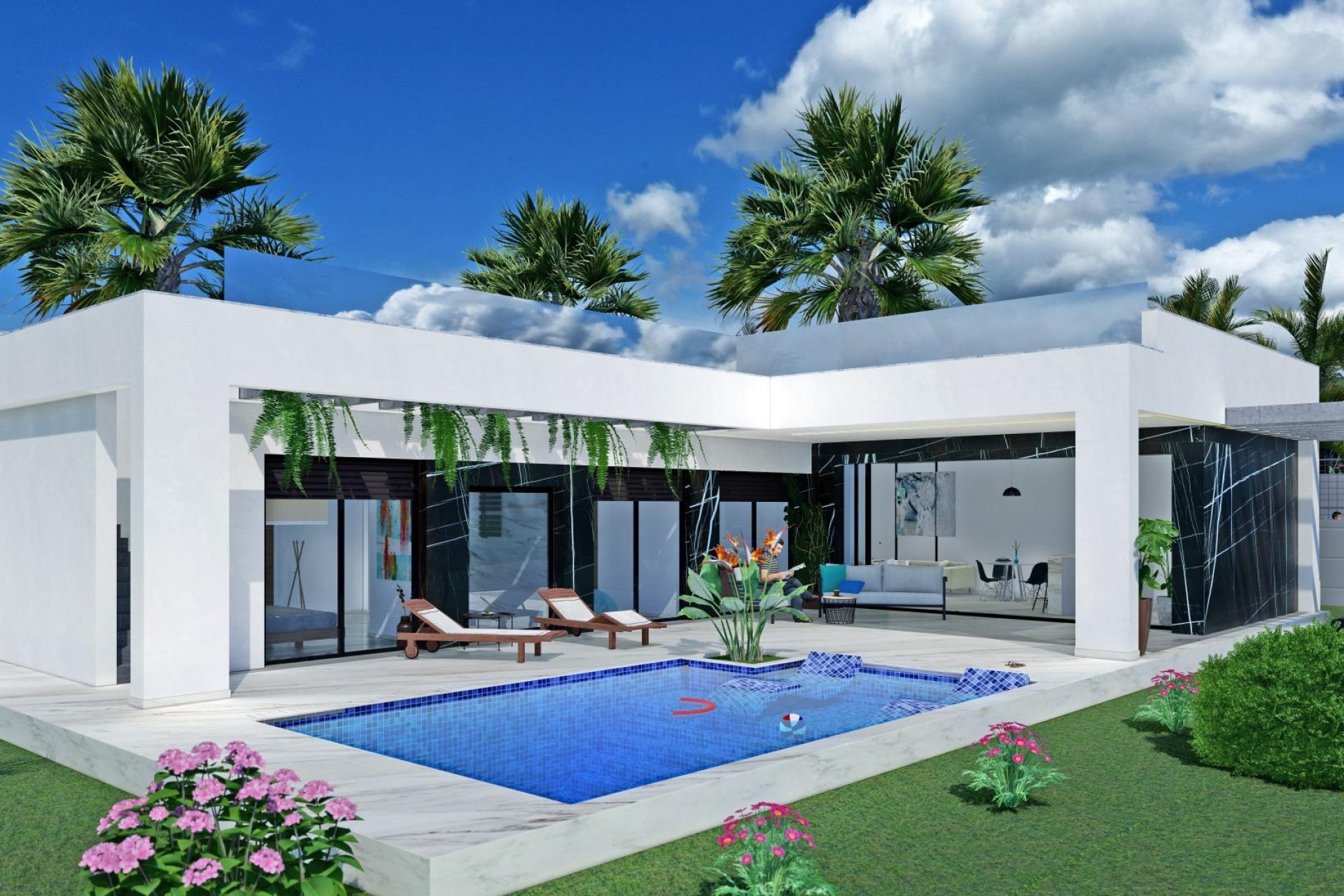 Obra nueva - Villa - Algorfa - La Finca Golf