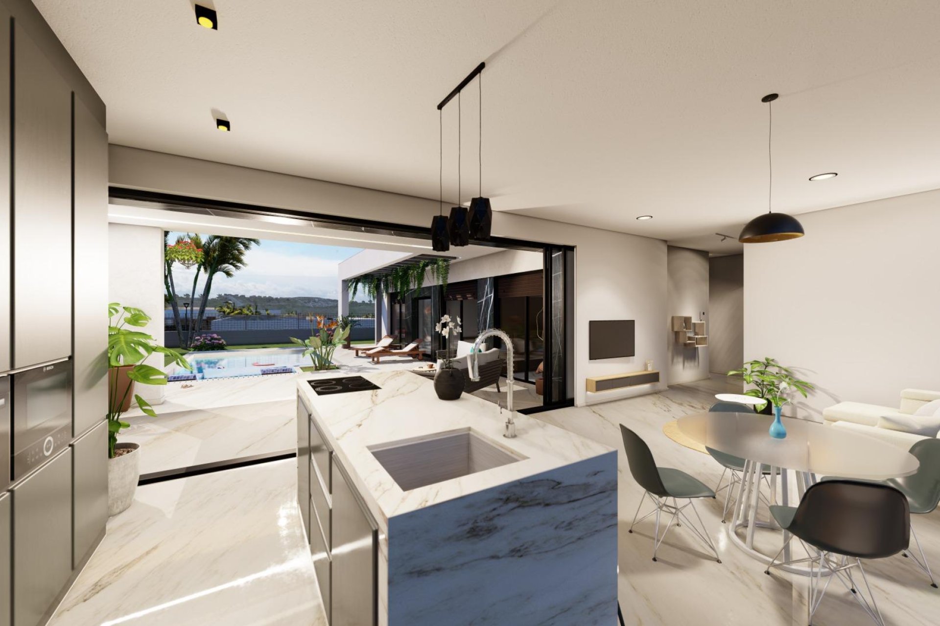 Obra nueva - Villa - Algorfa - La Finca Golf