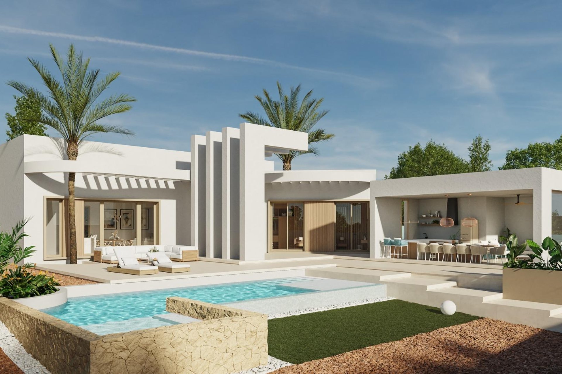 Obra nueva - Villa - Algorfa - Lomas De La Juliana