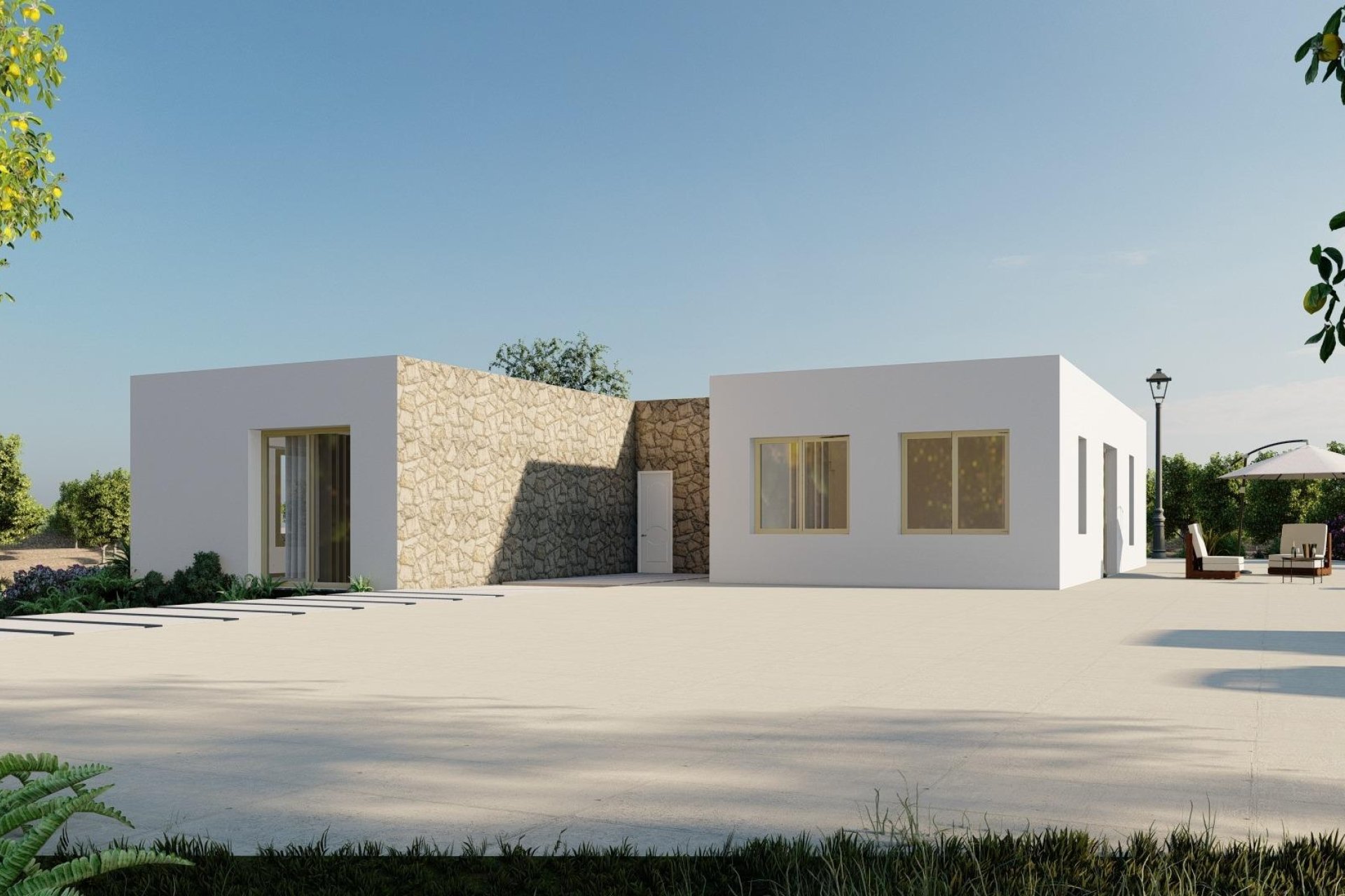 Obra nueva - Villa - Algorfa - Lomas De La Juliana