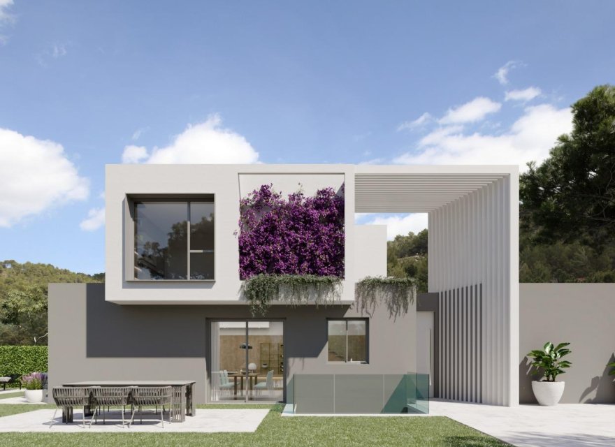 Obra nueva - Villa - Alicante (San Juan) - La Font