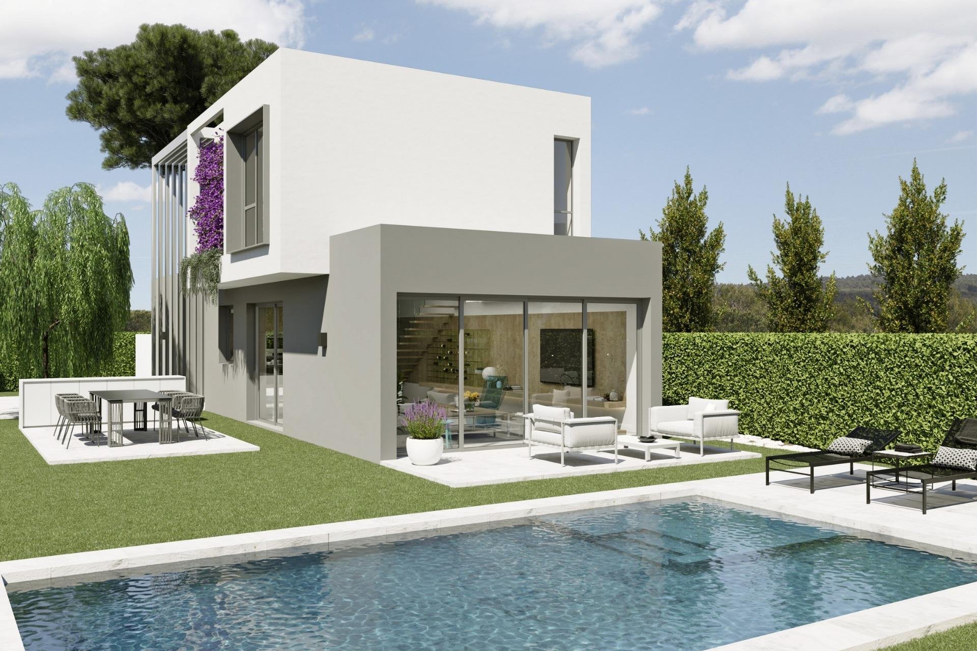 Obra nueva - Villa - Alicante (San Juan) - La Font