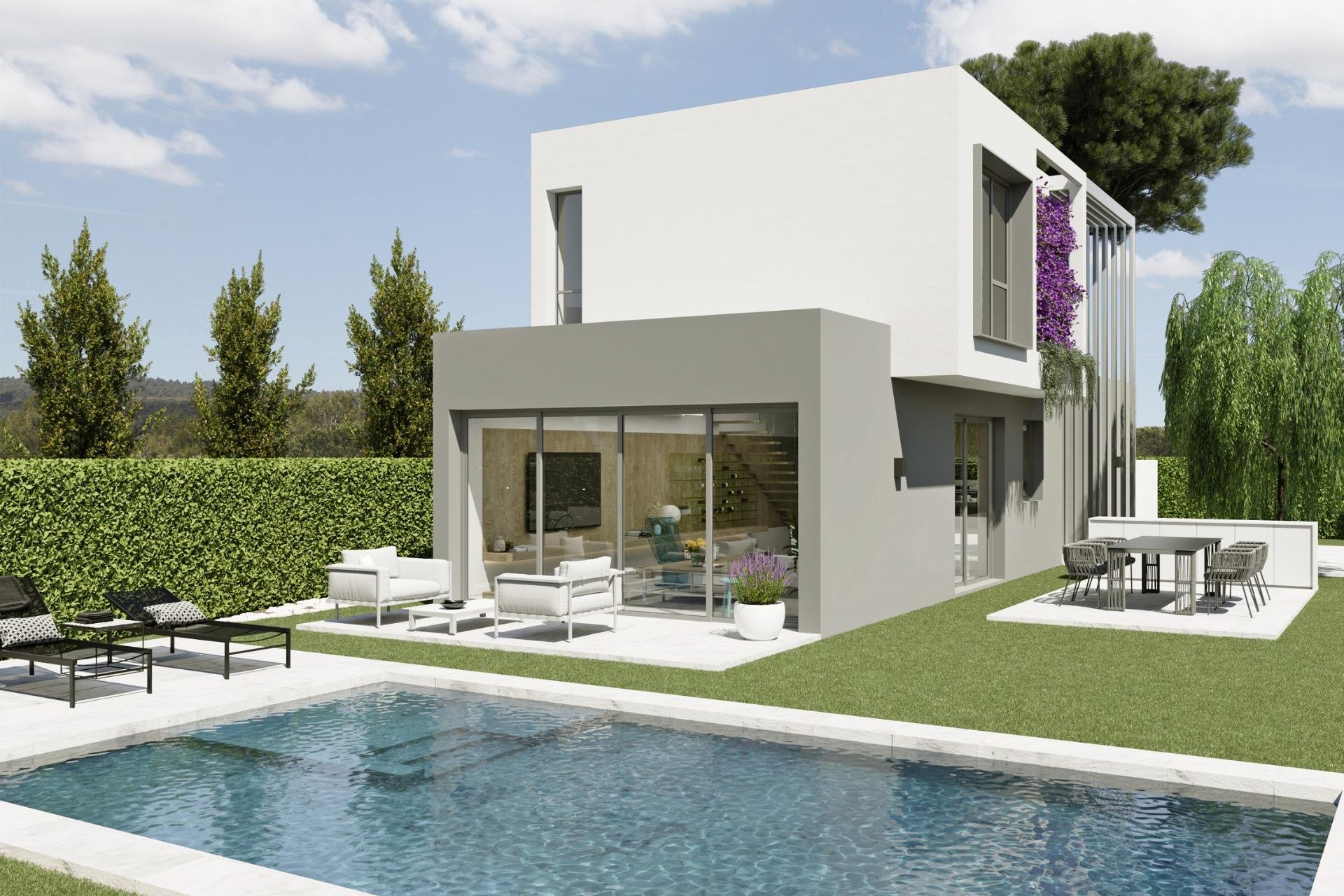 Obra nueva - Villa - Alicante (San Juan) - La Font