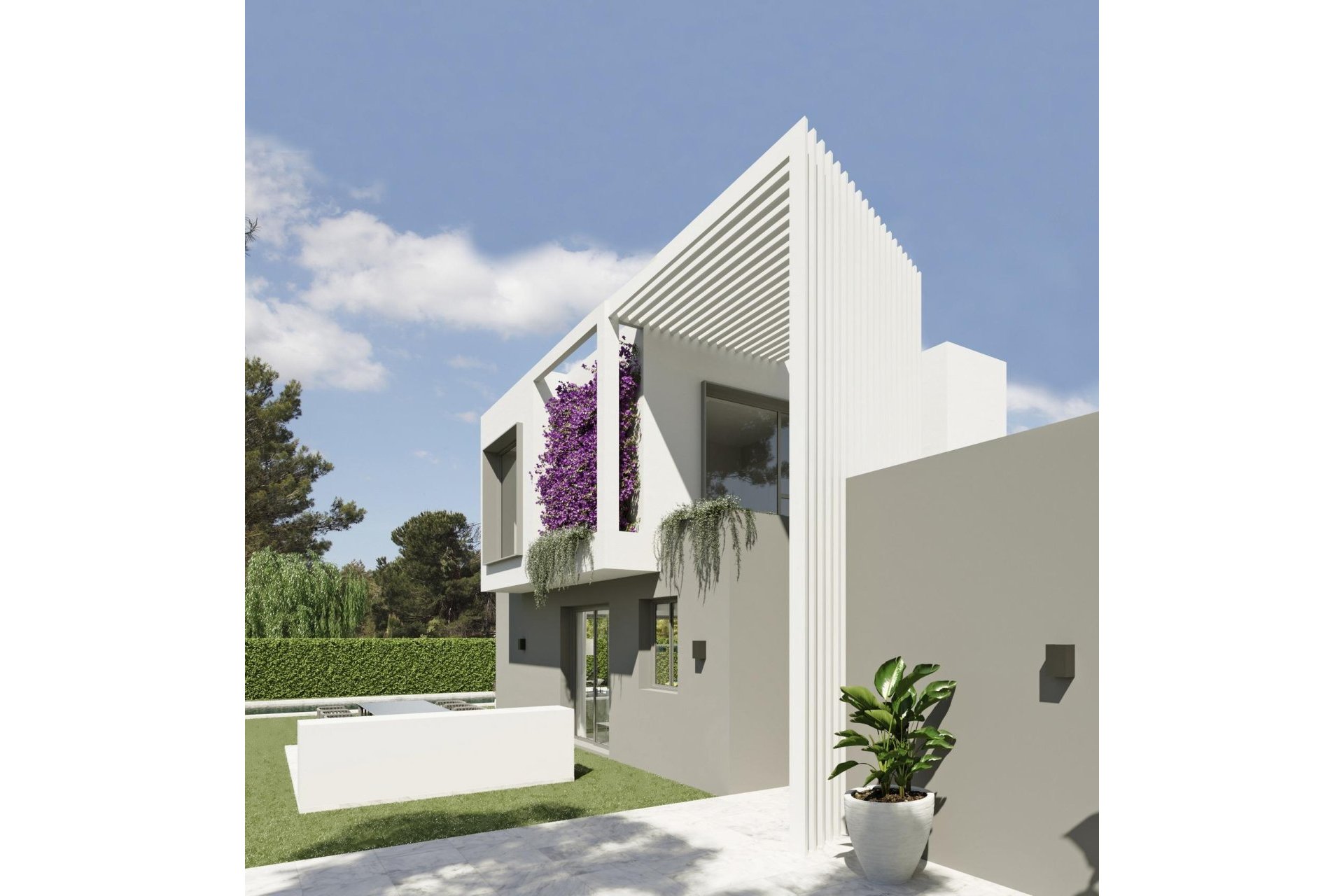 Obra nueva - Villa - Alicante (San Juan) - La Font