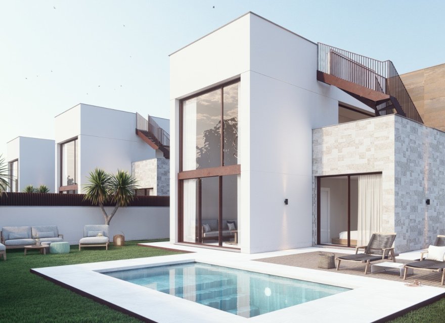 Obra nueva - Villa - Alicante (San Juan)