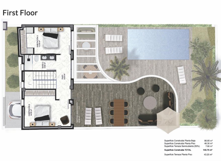 Obra nueva - Villa - Almoradí - Las Heredades