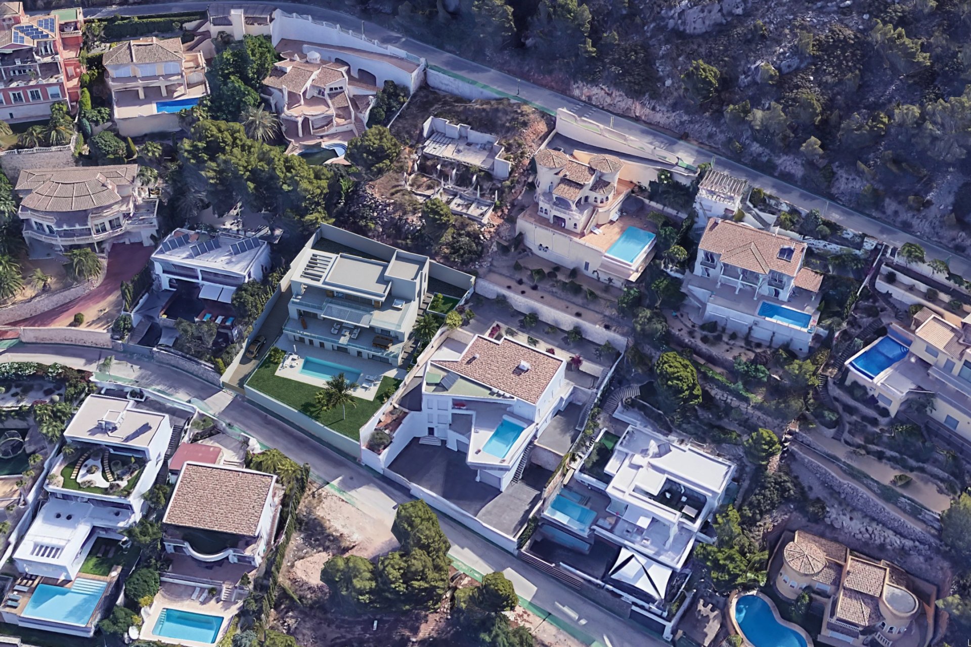 Obra nueva - Villa - Altea