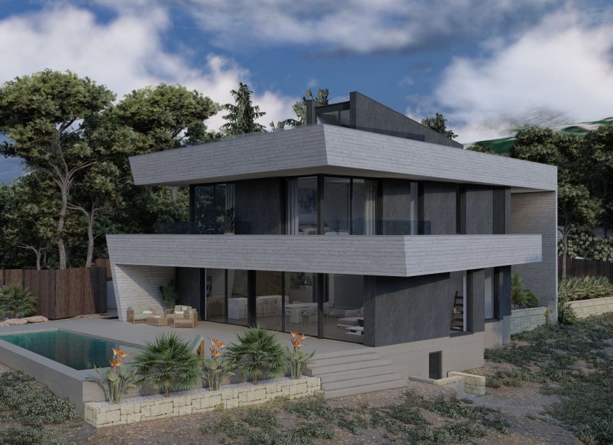 Obra nueva - Villa - Altea