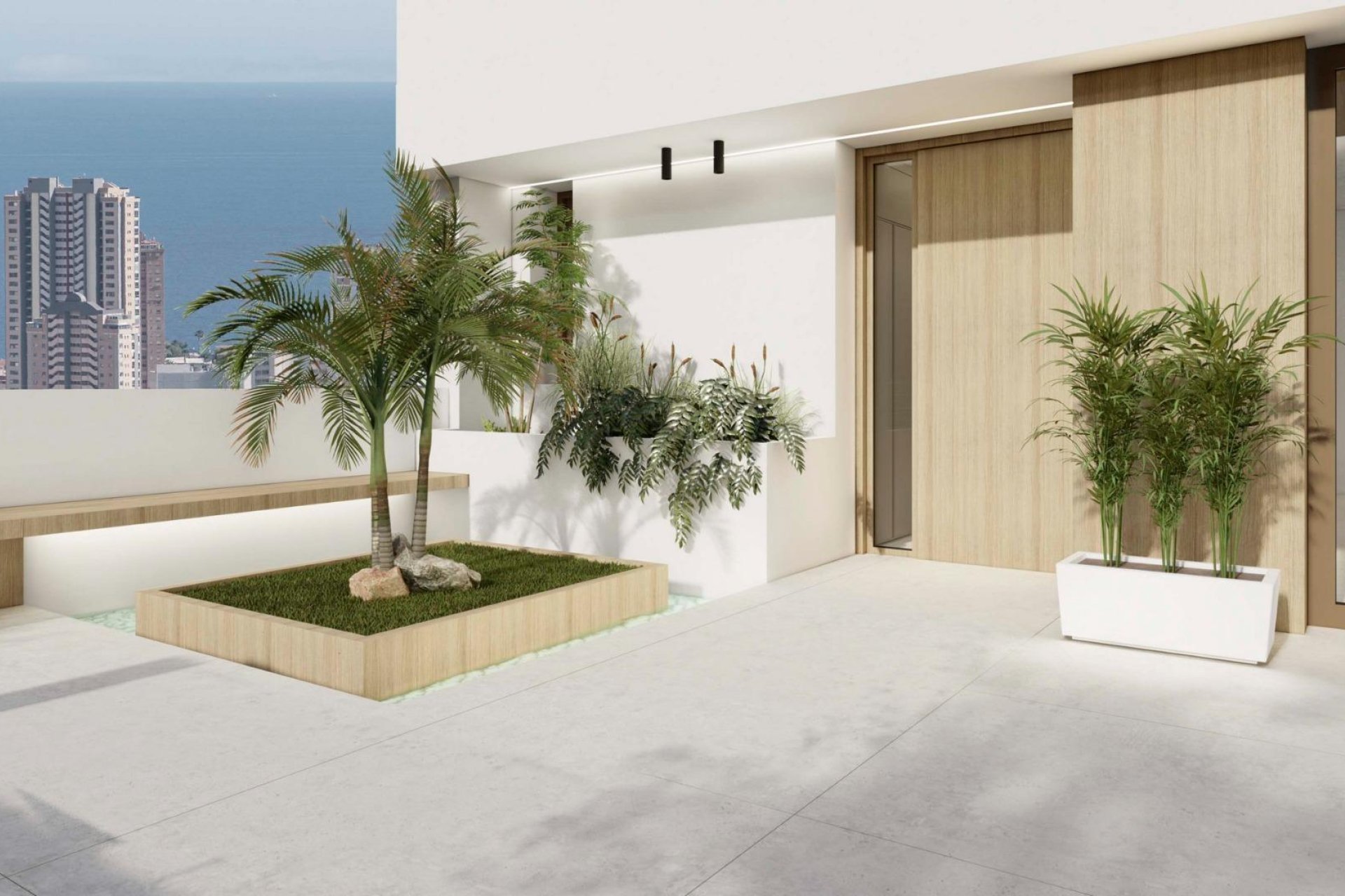 Obra nueva - Villa - Benidorm - Avda. America