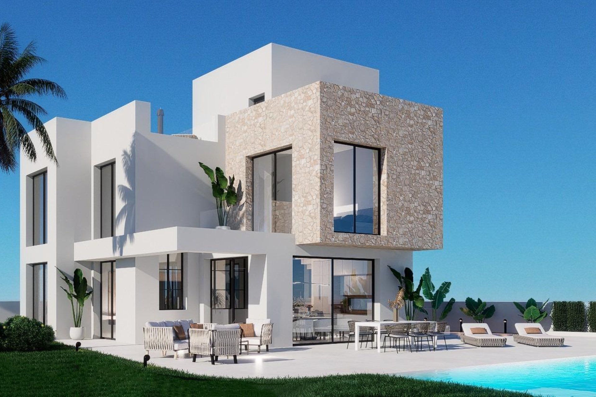 Obra nueva - Villa - Benidorm - Balcón De Finestrat