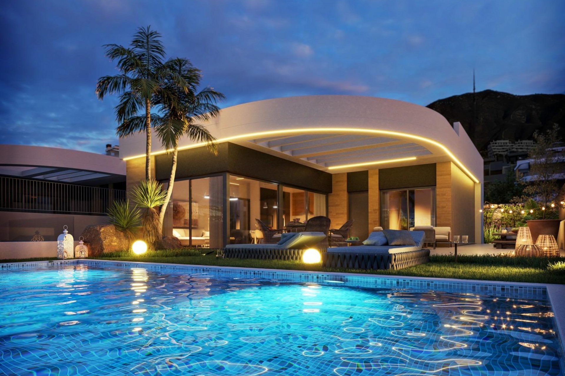 Obra nueva - Villa - Benidorm - Campana Garden