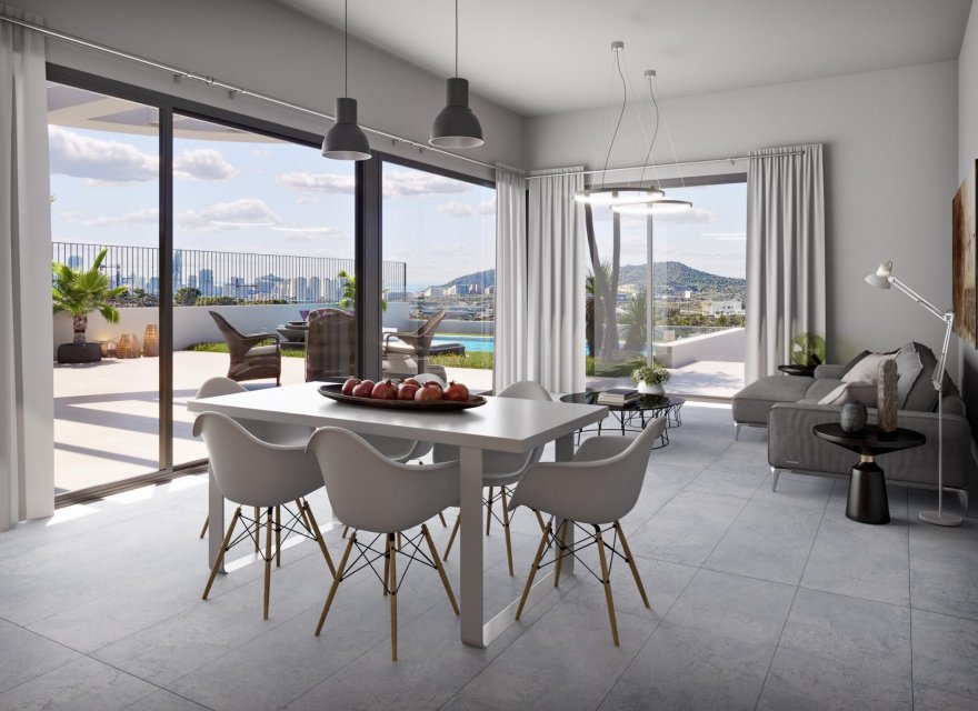 Obra nueva - Villa - Benidorm - Campana Garden