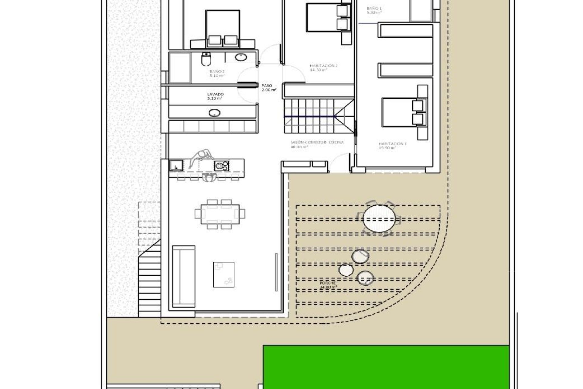 Obra nueva - Villa - Benidorm - Campana Garden