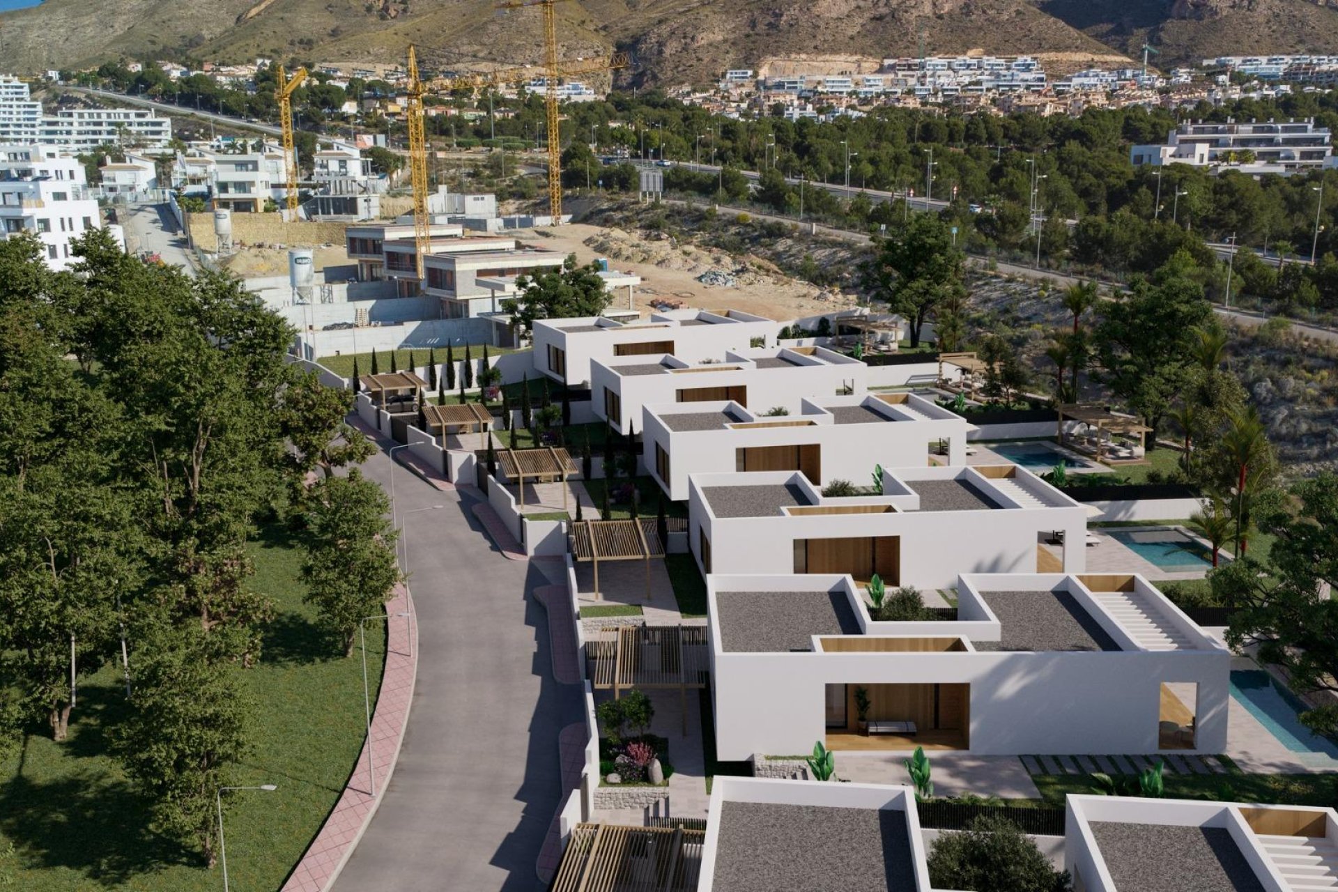 Obra nueva - Villa - Benidorm - Finestrat Urbanizaciones