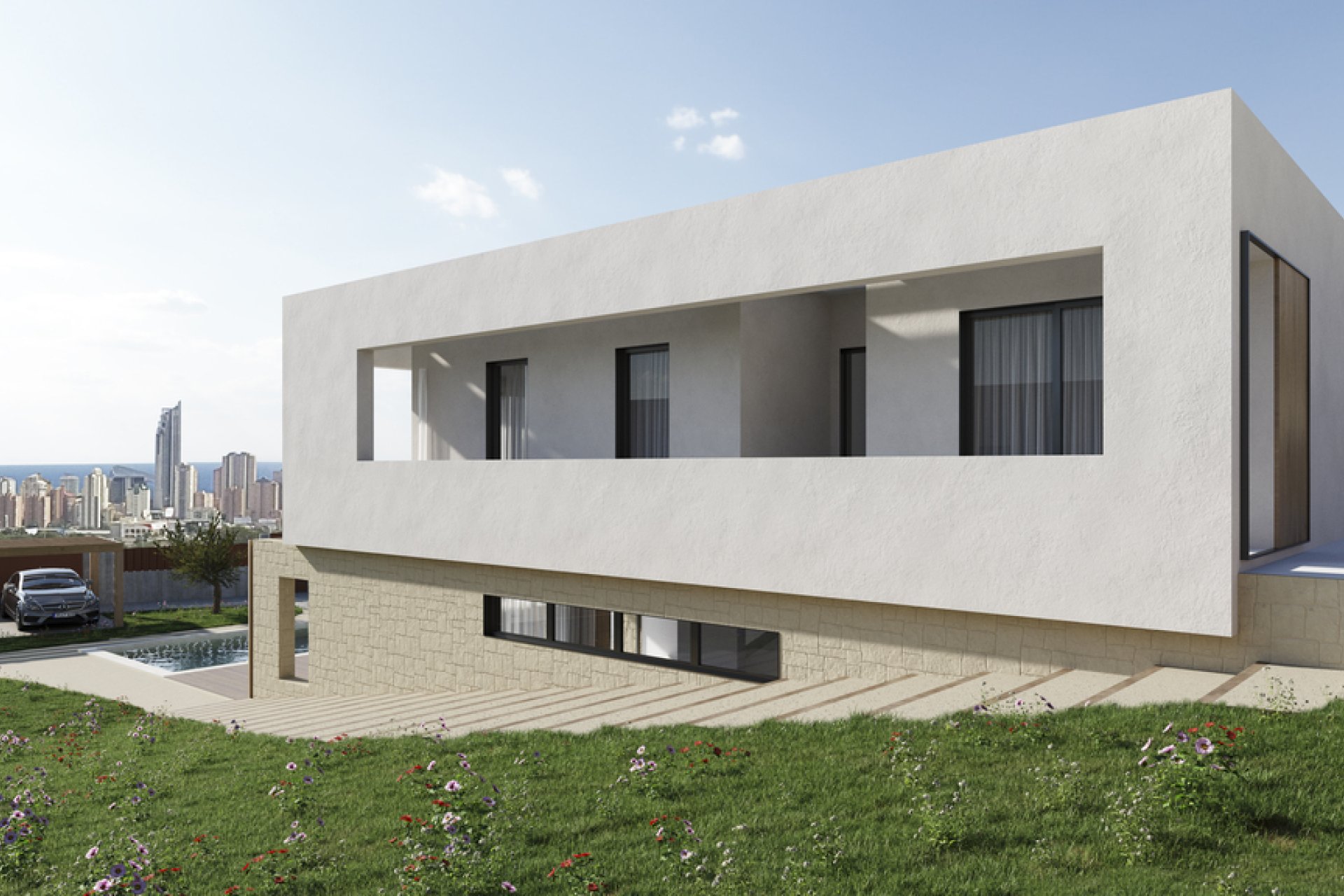Obra nueva - Villa - Benidorm - Finestrat