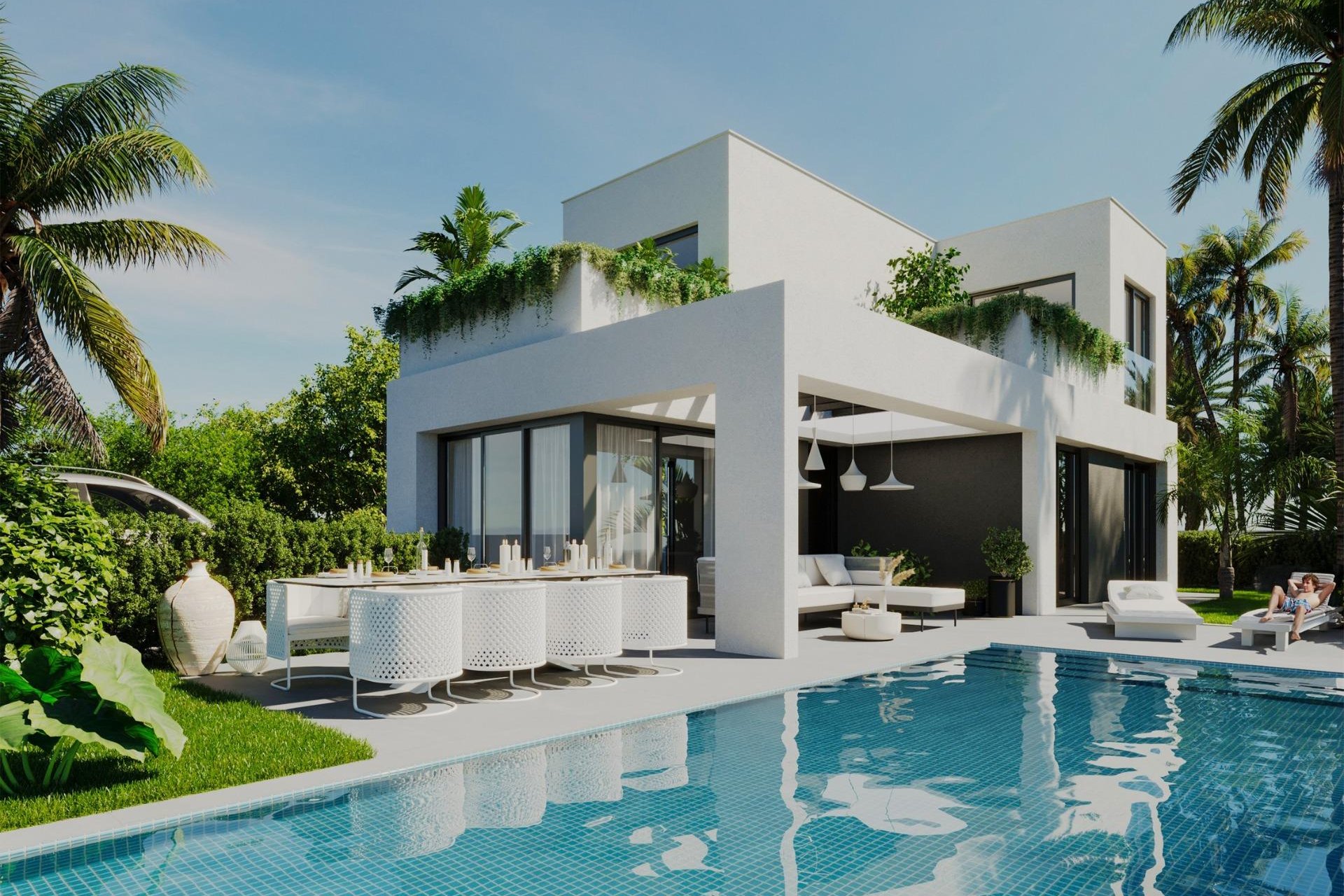 Obra nueva - Villa - Benidorm - Sierra Cortina