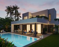 Obra nueva - Villa - Benidorm - Sierra Cortina