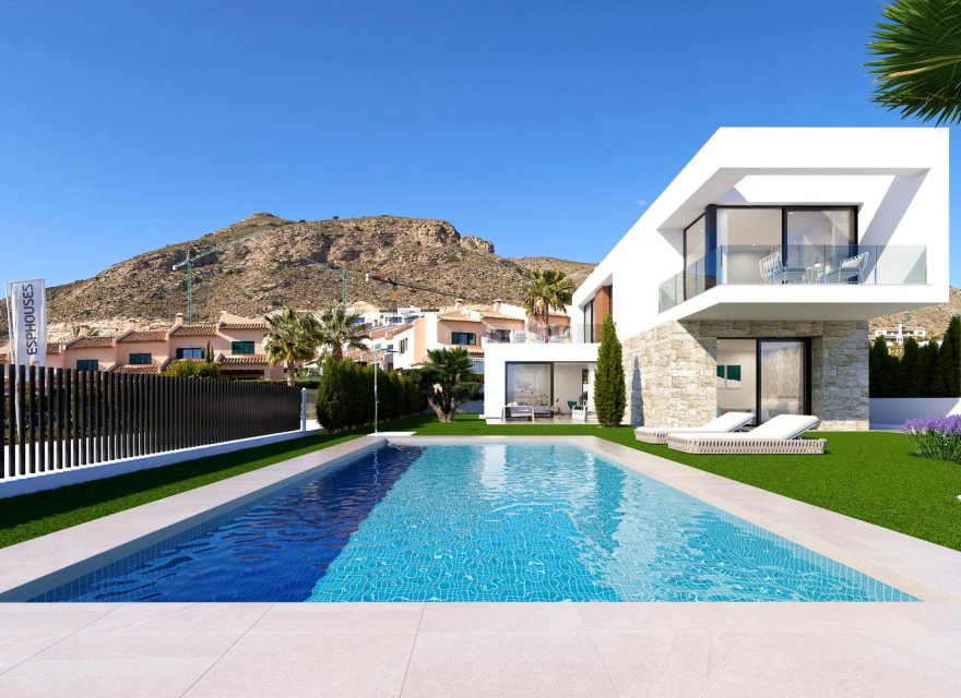 Obra nueva - Villa - Benidorm - Sierra Cortina