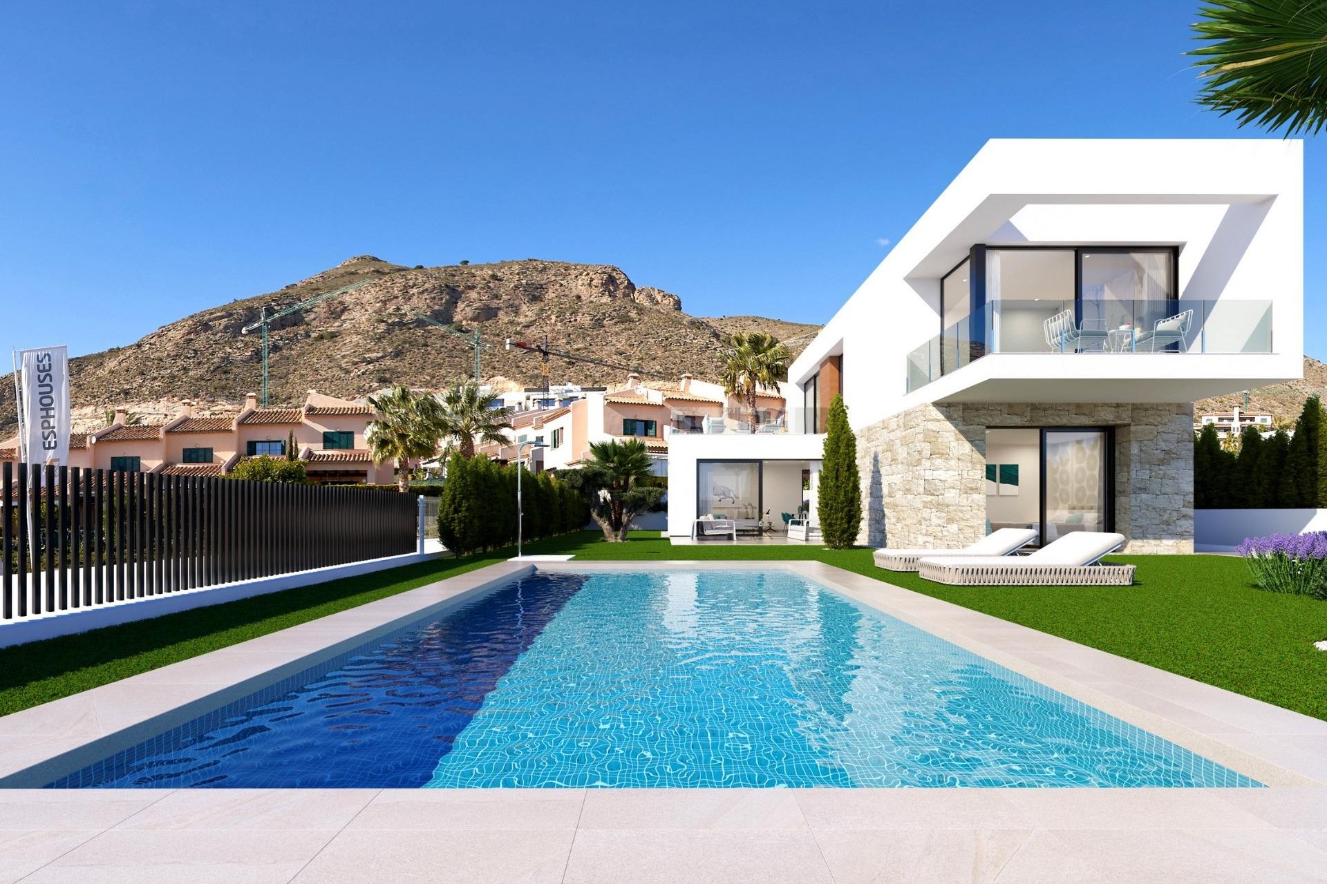 Obra nueva - Villa - Benidorm - Sierra Cortina