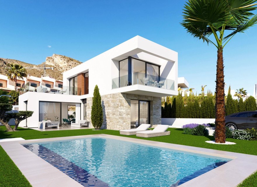 Obra nueva - Villa - Benidorm - Sierra Cortina