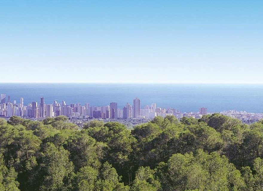 Obra nueva - Villa - Benidorm - Sierra Cortina