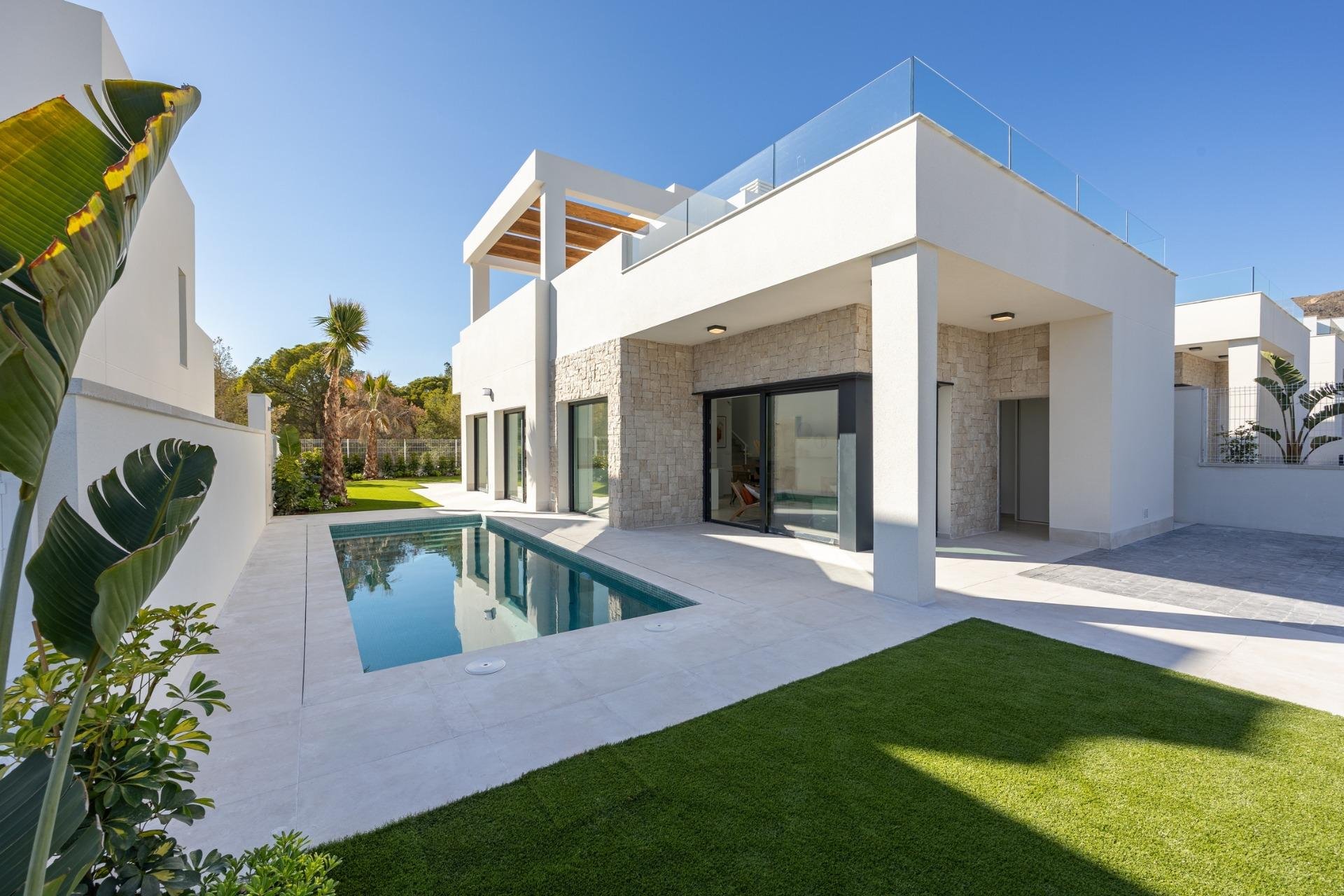 Obra nueva - Villa - Benidorm - Sierra Cortina