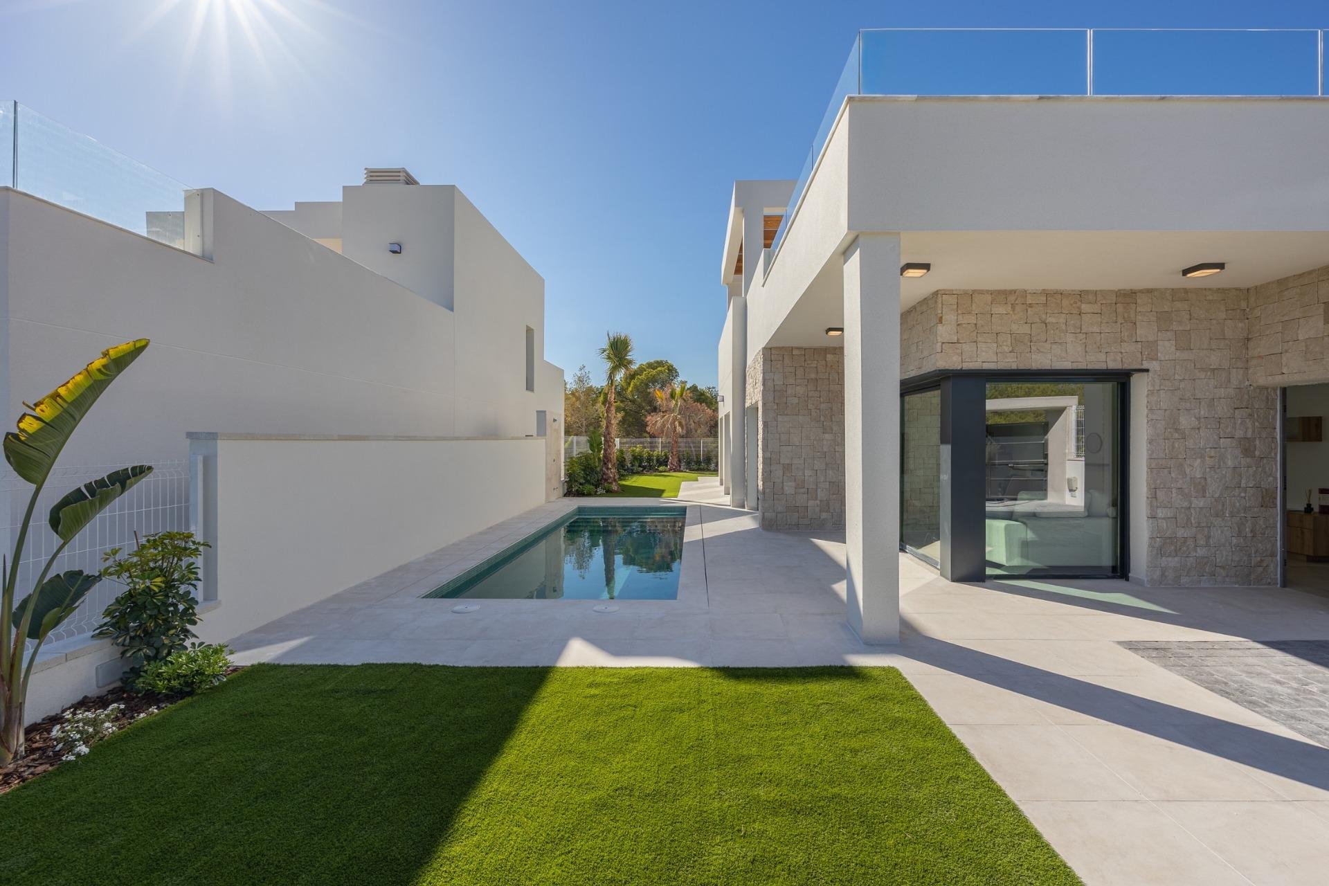 Obra nueva - Villa - Benidorm - Sierra Cortina