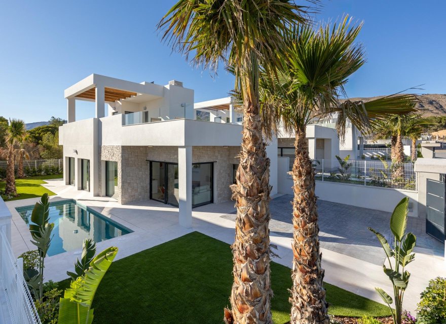 Obra nueva - Villa - Benidorm - Sierra Cortina