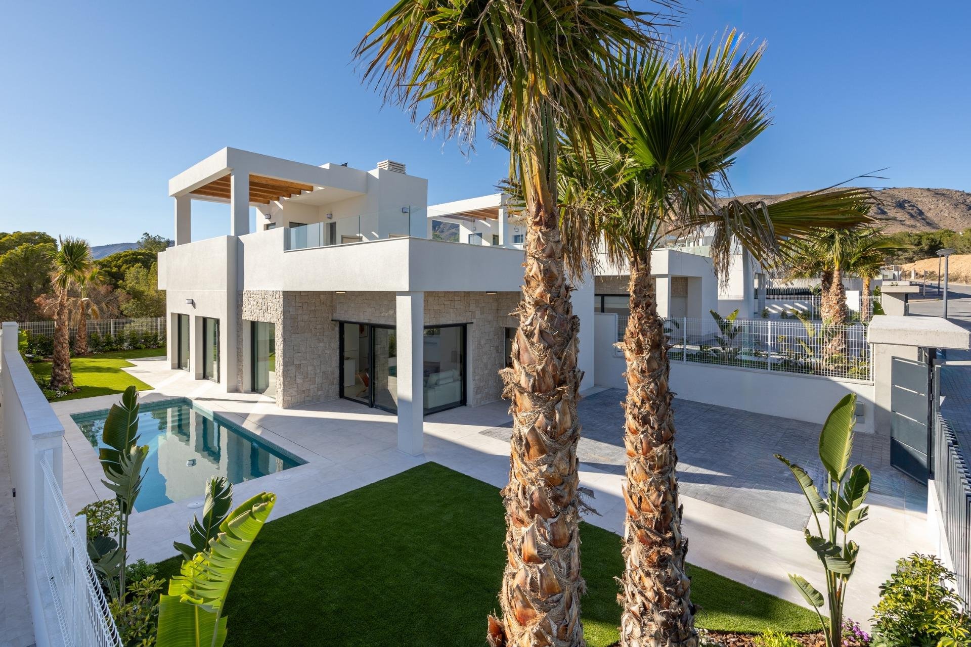 Obra nueva - Villa - Benidorm - Sierra Cortina