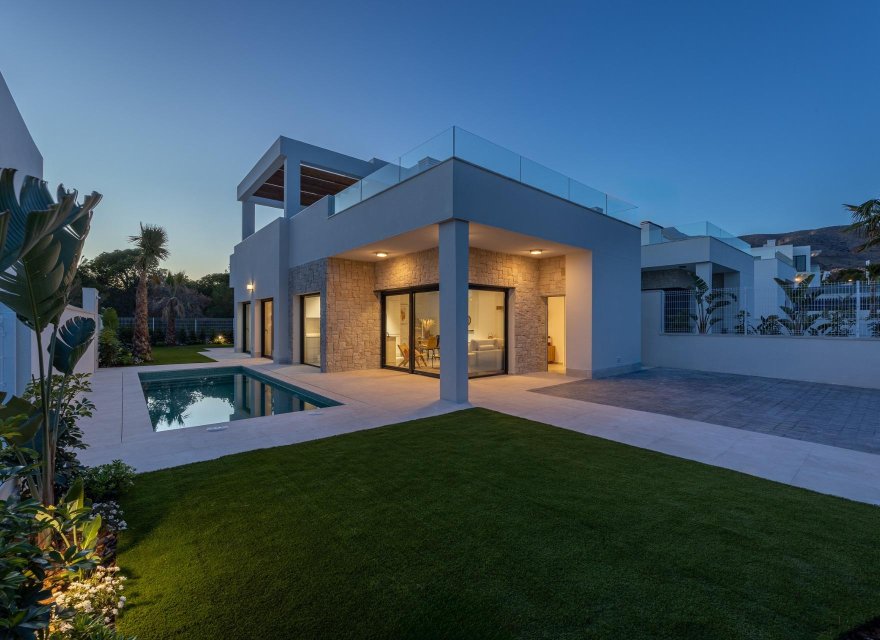 Obra nueva - Villa - Benidorm - Sierra Cortina