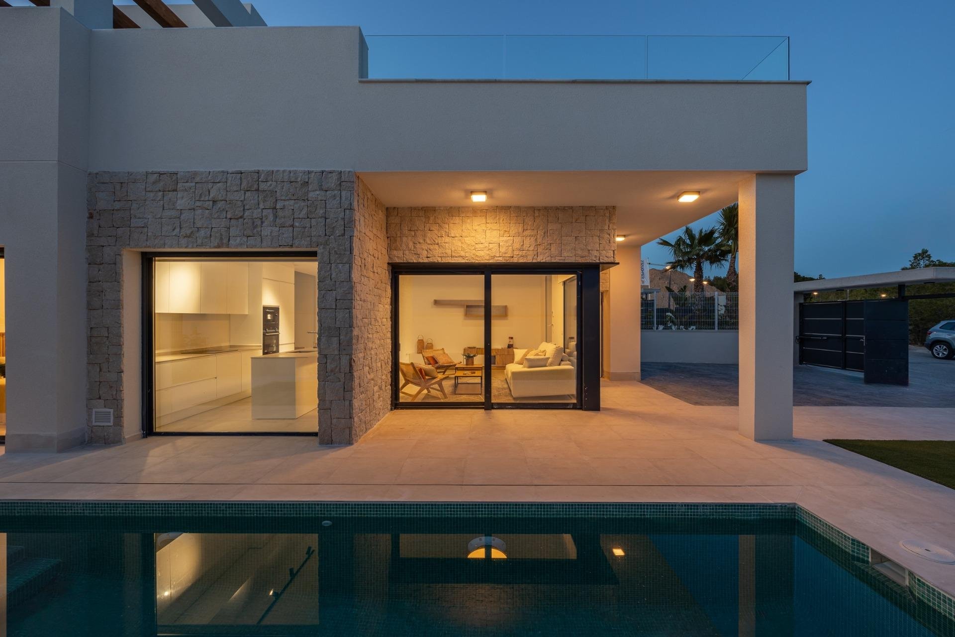 Obra nueva - Villa - Benidorm - Sierra Cortina