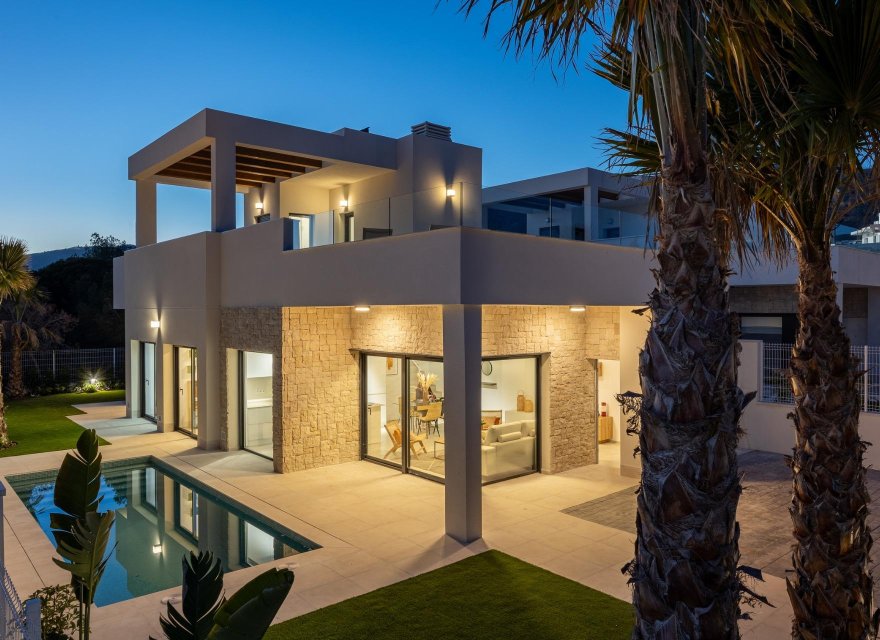 Obra nueva - Villa - Benidorm - Sierra Cortina